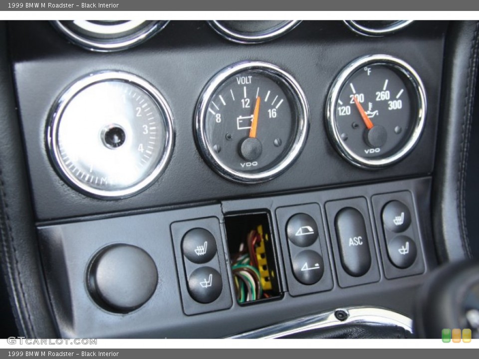 Black Interior Controls for the 1999 BMW M Roadster #53725506