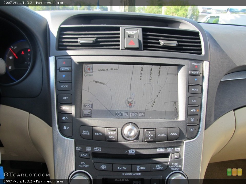 Parchment Interior Navigation for the 2007 Acura TL 3.2 #53730297
