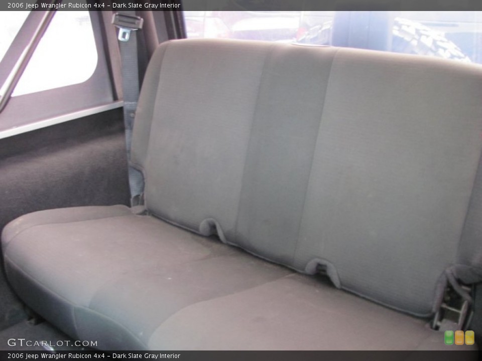 Dark Slate Gray Interior Photo for the 2006 Jeep Wrangler Rubicon 4x4 #53732421