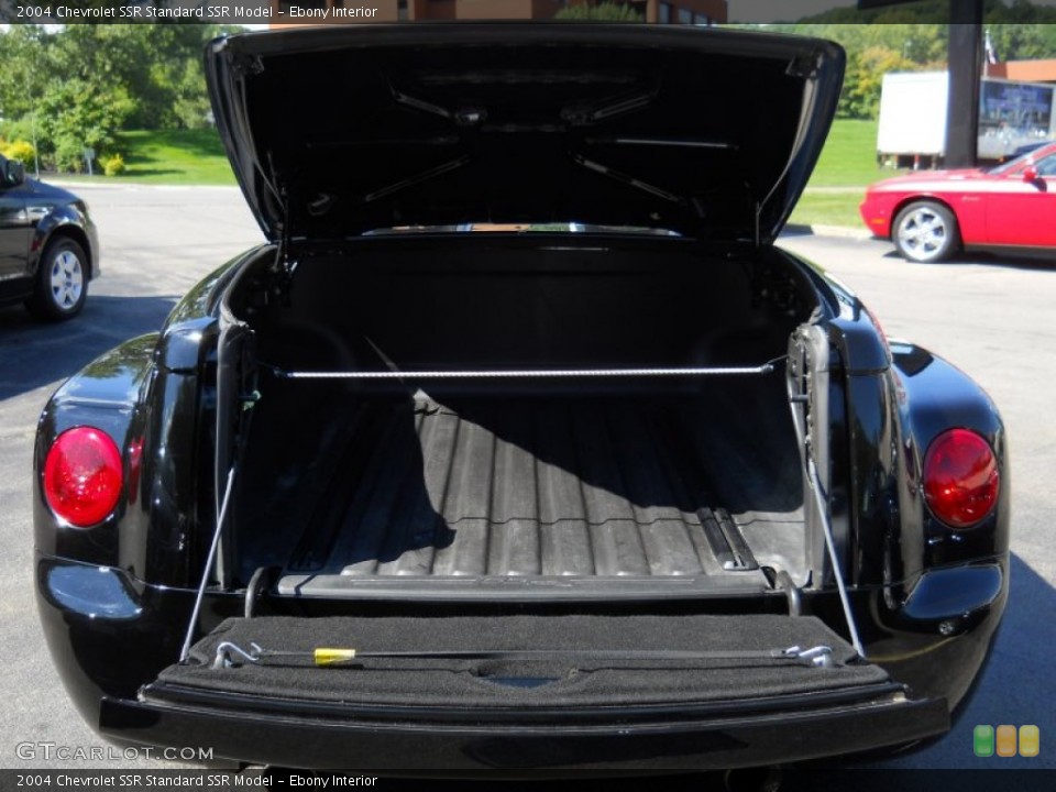 Ebony Interior Trunk for the 2004 Chevrolet SSR  #53735212