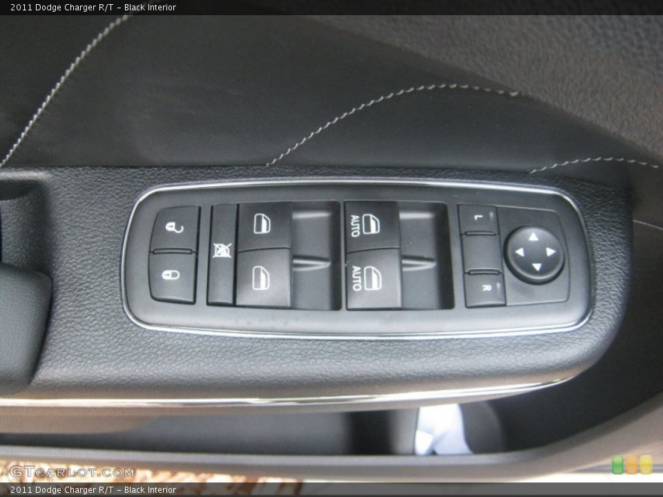 Black Interior Controls for the 2011 Dodge Charger R/T #53735745