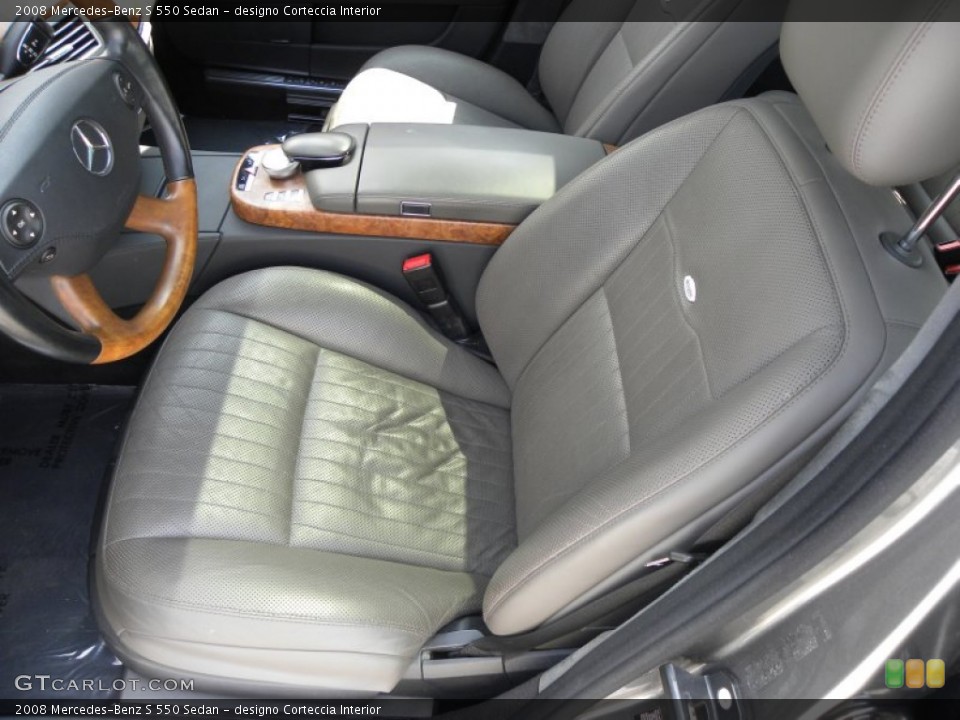 designo Corteccia Interior Photo for the 2008 Mercedes-Benz S 550 Sedan #53736474