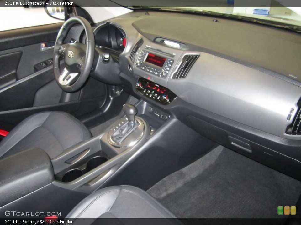 Black Interior Dashboard for the 2011 Kia Sportage SX #53736651