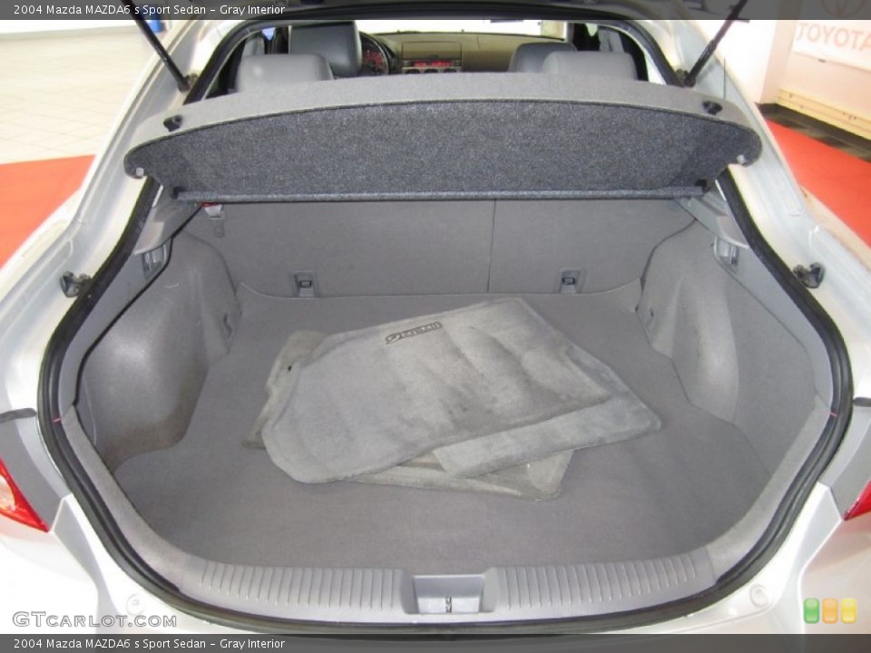Gray Interior Trunk for the 2004 Mazda MAZDA6 s Sport Sedan #53737086