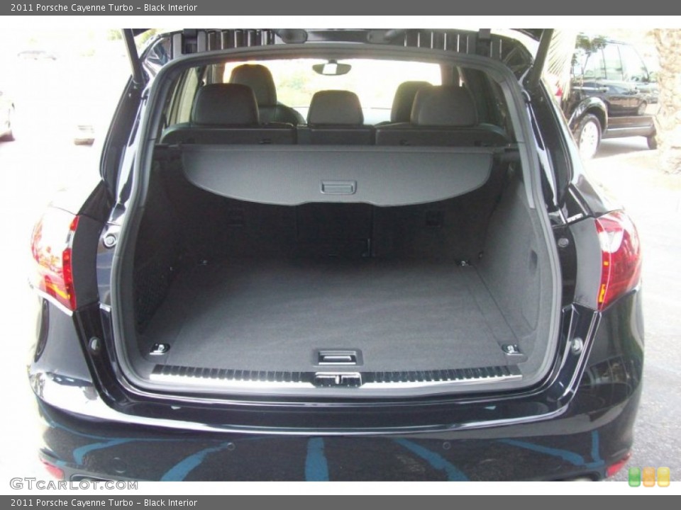 Black Interior Trunk for the 2011 Porsche Cayenne Turbo #53738550