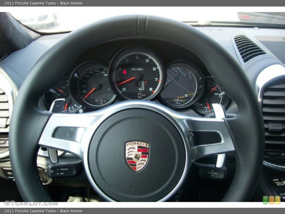 Black Interior Gauges for the 2011 Porsche Cayenne Turbo #53738592