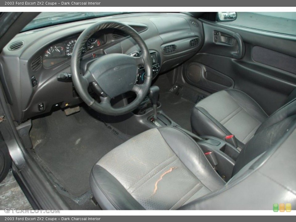Dark Charcoal Interior Photo for the 2003 Ford Escort ZX2 Coupe #53738658