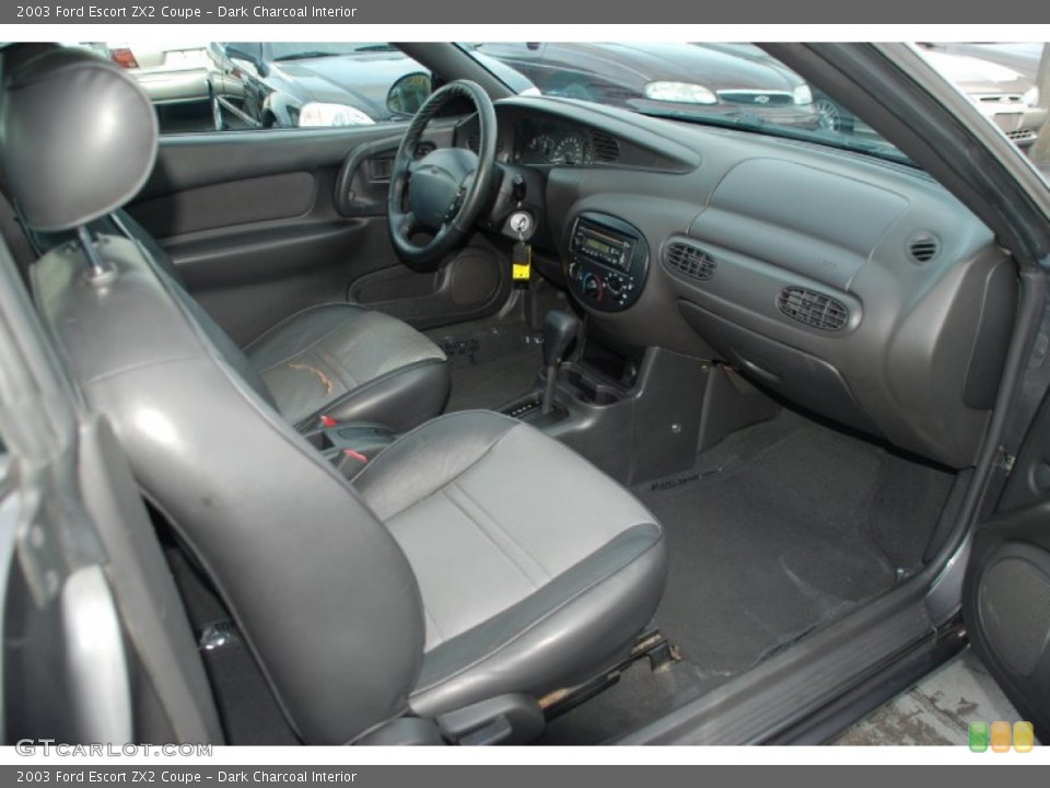 Dark Charcoal Interior Photo for the 2003 Ford Escort ZX2 Coupe #53738724