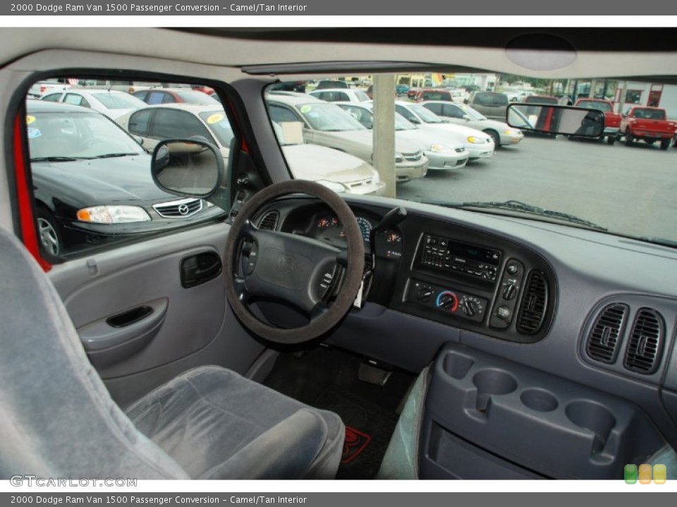 Camel/Tan Interior Photo for the 2000 Dodge Ram Van 1500 Passenger Conversion #53738979
