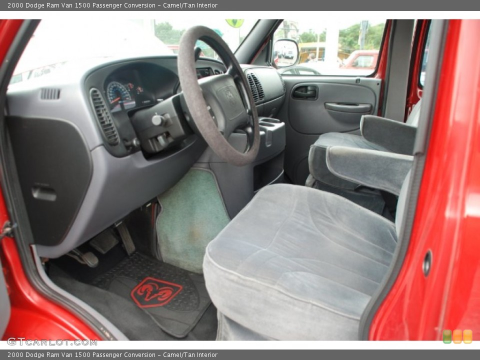 Camel/Tan Interior Photo for the 2000 Dodge Ram Van 1500 Passenger Conversion #53738985