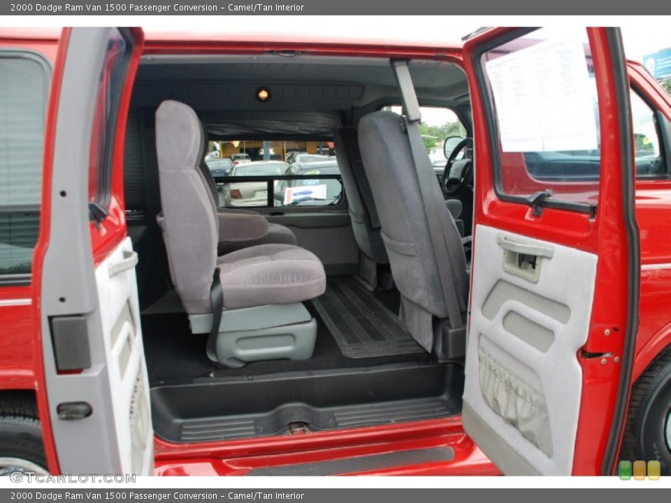 Camel/Tan Interior Photo for the 2000 Dodge Ram Van 1500 Passenger Conversion #53739033