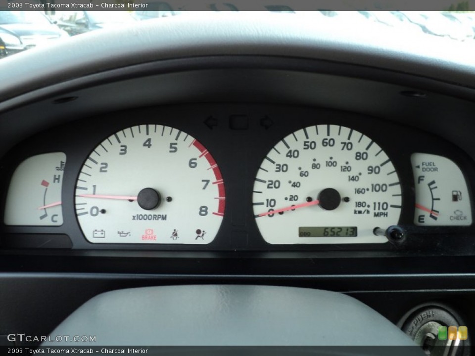Charcoal Interior Gauges for the 2003 Toyota Tacoma Xtracab #53739962
