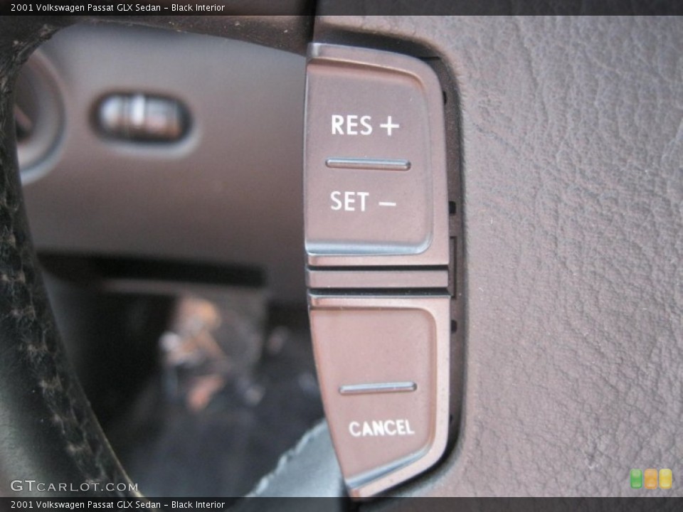 Black Interior Controls for the 2001 Volkswagen Passat GLX Sedan #53742561