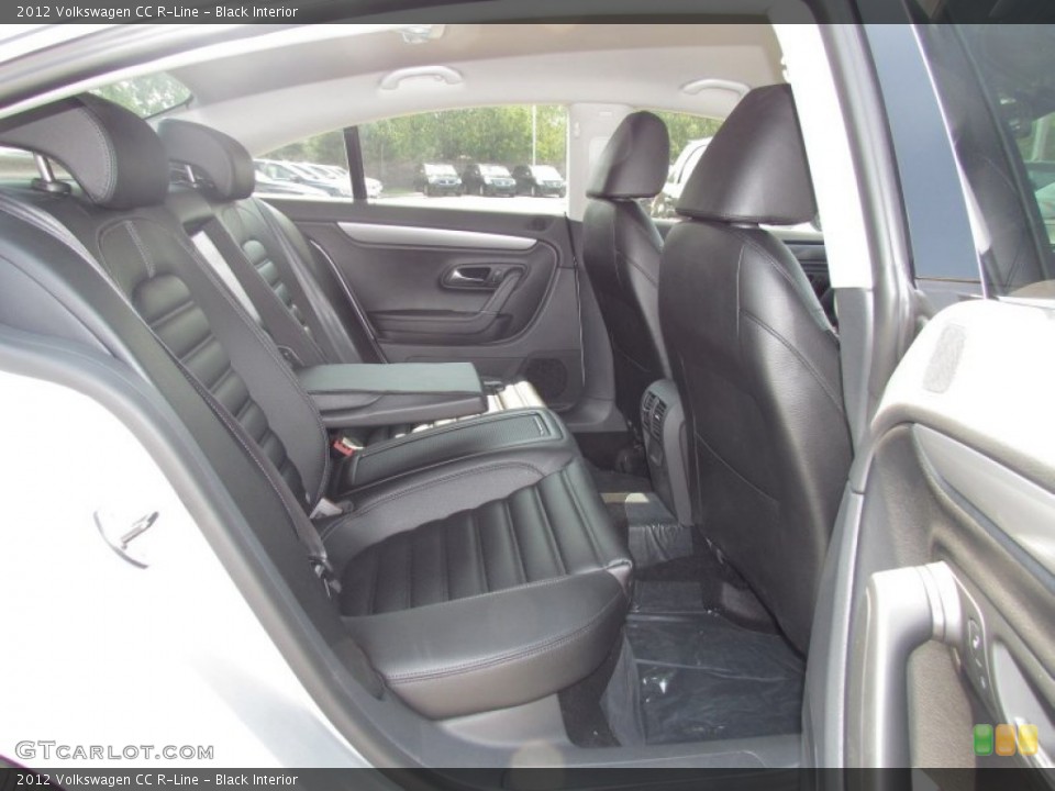 Black Interior Photo for the 2012 Volkswagen CC R-Line #53744679