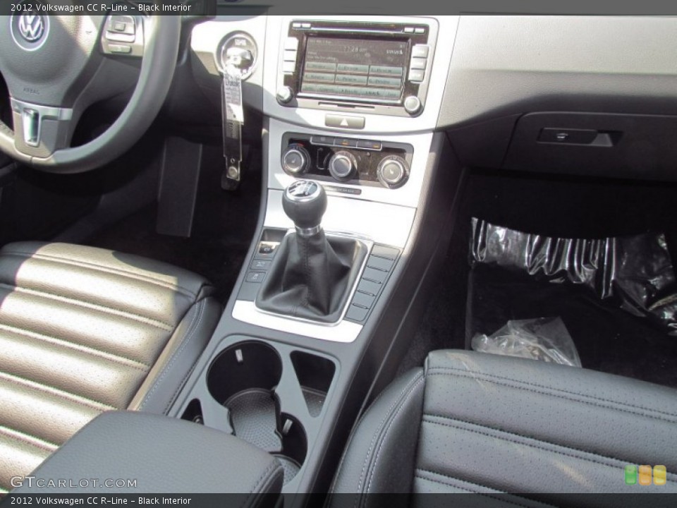 Black Interior Transmission for the 2012 Volkswagen CC R-Line #53744691