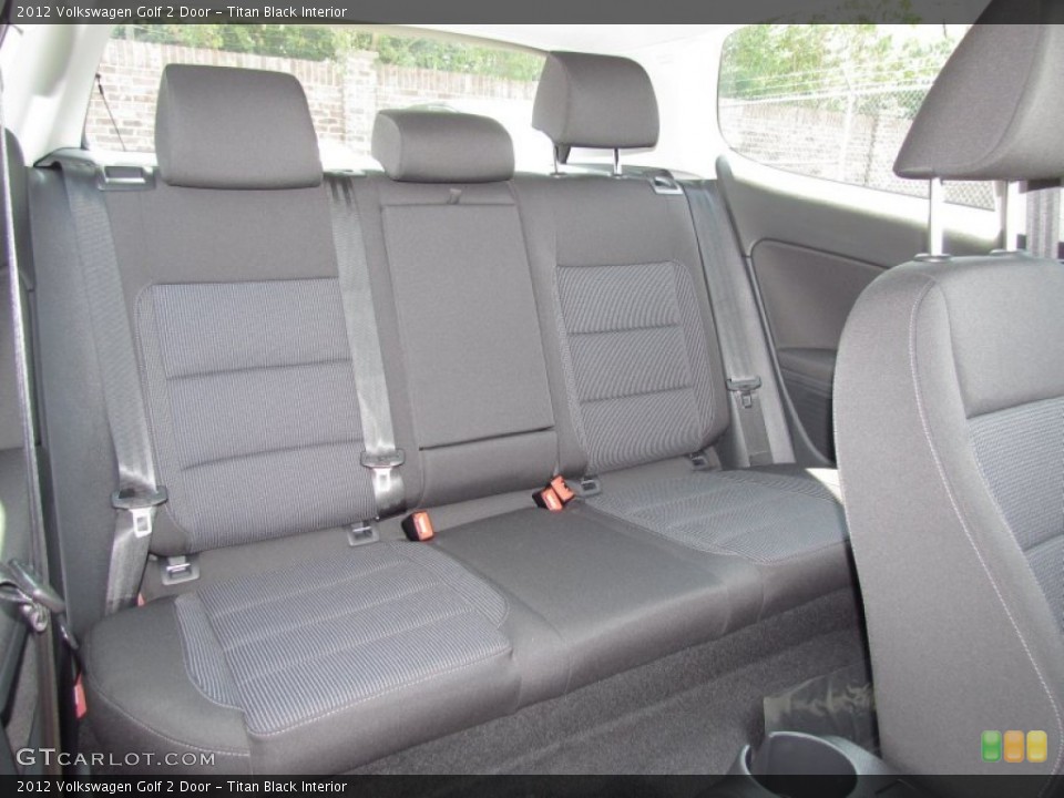 Titan Black Interior Photo for the 2012 Volkswagen Golf 2 Door #53744796