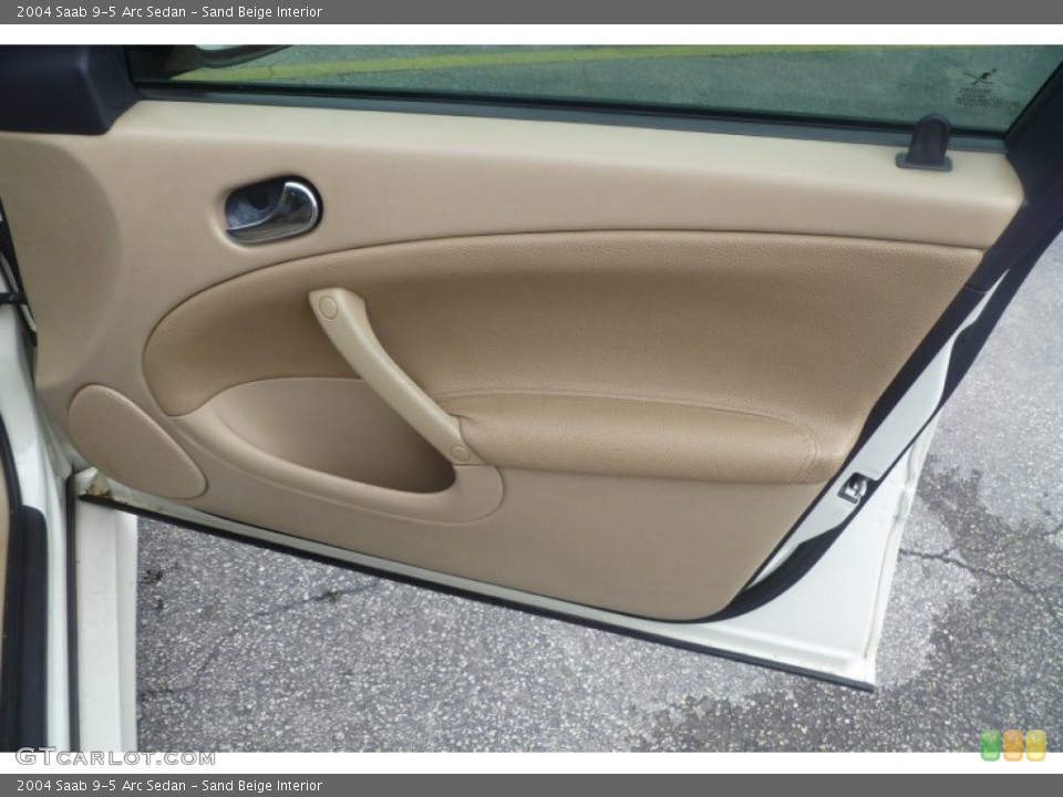 Sand Beige Interior Door Panel for the 2004 Saab 9-5 Arc Sedan #53746632