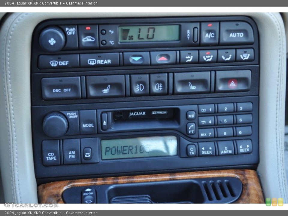 Cashmere Interior Audio System for the 2004 Jaguar XK XKR Convertible #53748099