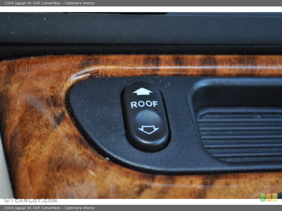 Cashmere Interior Controls for the 2004 Jaguar XK XKR Convertible #53748105
