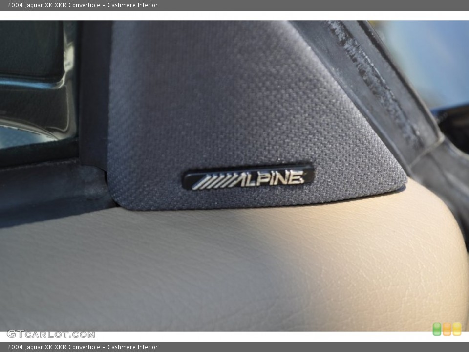 Cashmere Interior Audio System for the 2004 Jaguar XK XKR Convertible #53748141