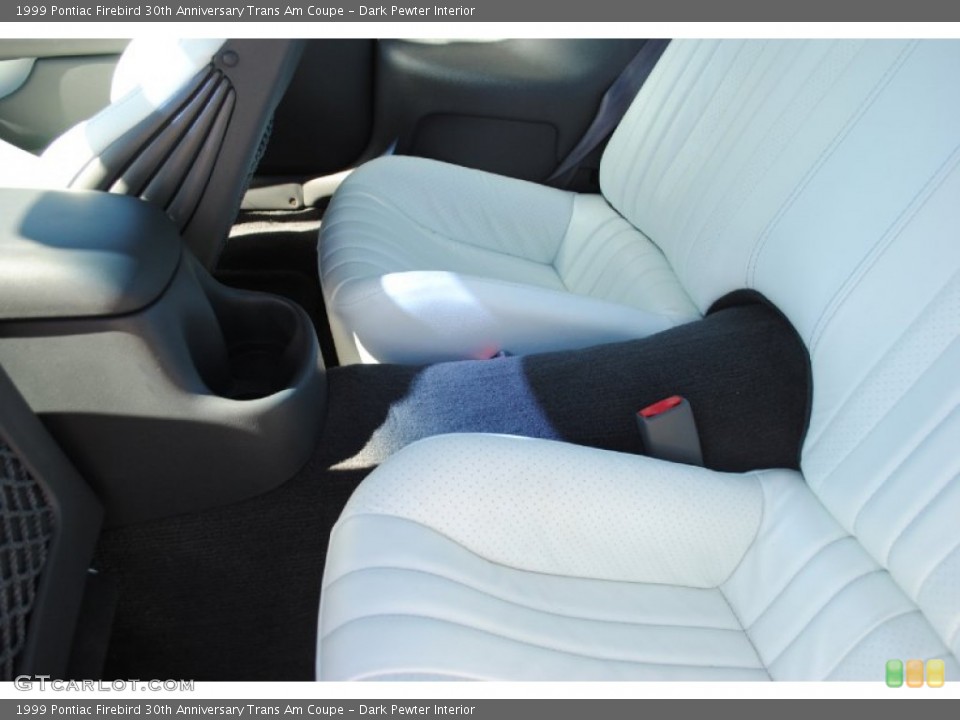 Dark Pewter Interior Photo for the 1999 Pontiac Firebird 30th Anniversary Trans Am Coupe #53748486
