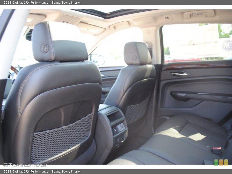 Ebony/Ebony Interior Photo for the 2012 Cadillac SRX Performance #53749053