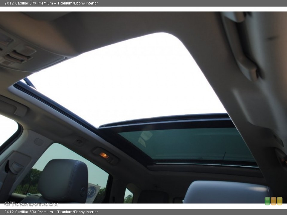 Titanium/Ebony Interior Sunroof for the 2012 Cadillac SRX Premium #53749158