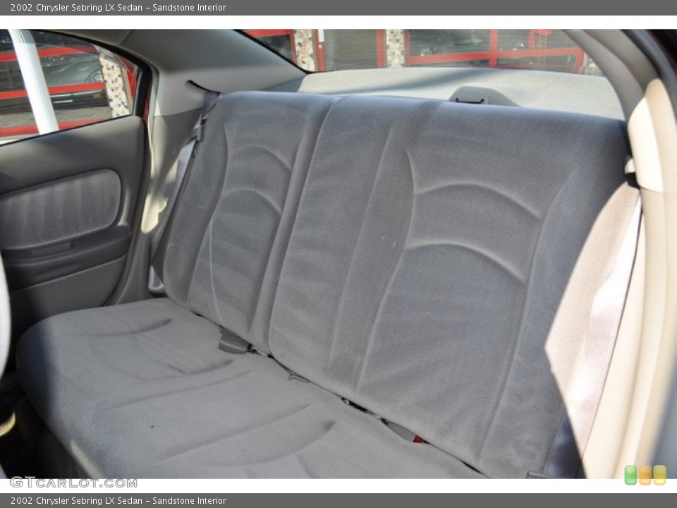Sandstone Interior Photo for the 2002 Chrysler Sebring LX Sedan #53749161