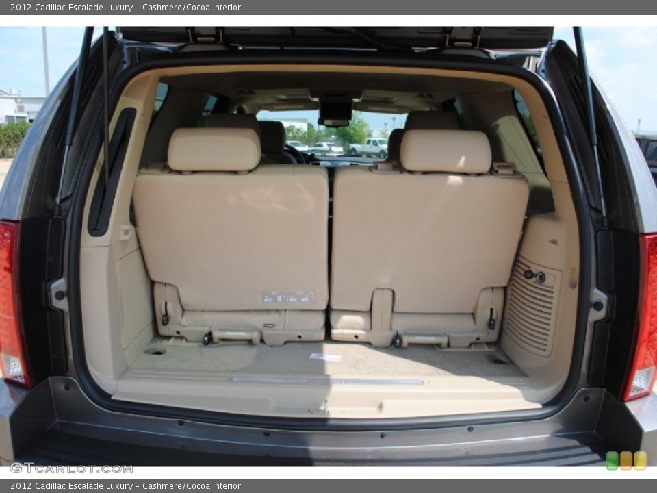 Cashmere/Cocoa Interior Trunk for the 2012 Cadillac Escalade Luxury #53749363
