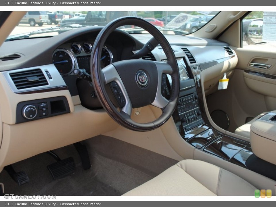Cashmere/Cocoa Interior Dashboard for the 2012 Cadillac Escalade Luxury #53749377
