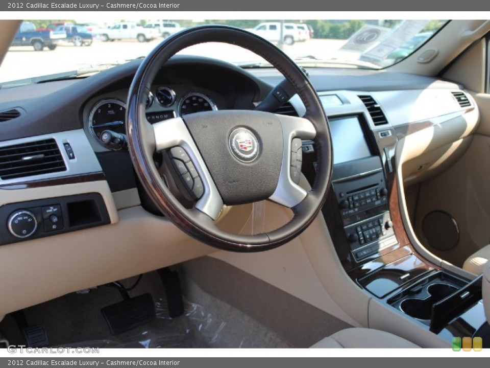 Cashmere/Cocoa Interior Dashboard for the 2012 Cadillac Escalade Luxury #53749647