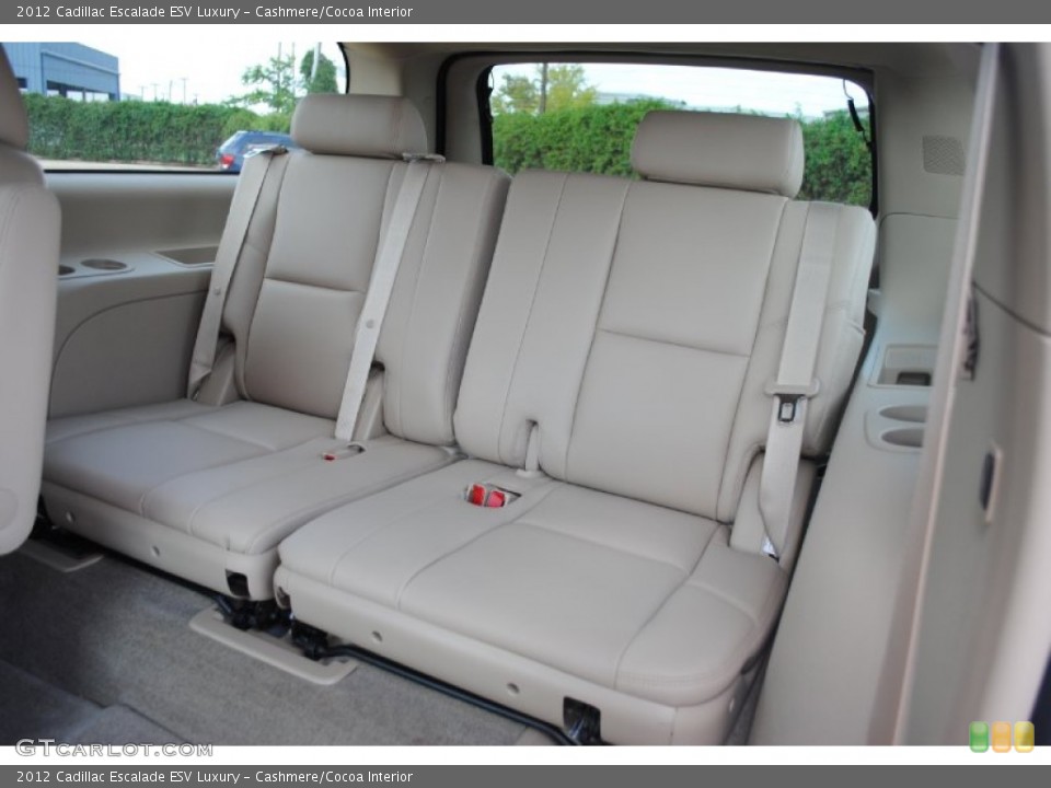 Cashmere/Cocoa Interior Photo for the 2012 Cadillac Escalade ESV Luxury #53750067