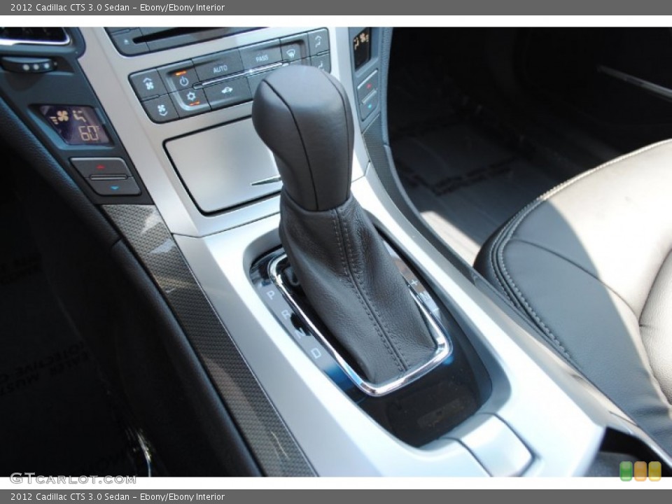 Ebony/Ebony Interior Transmission for the 2012 Cadillac CTS 3.0 Sedan #53750220