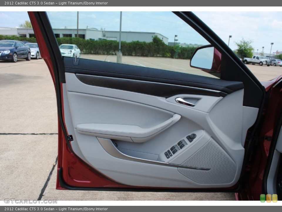 Light Titanium/Ebony Interior Door Panel for the 2012 Cadillac CTS 3.0 Sedan #53750400