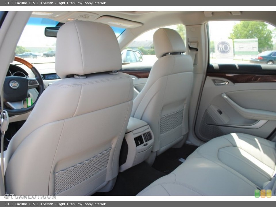 Light Titanium/Ebony Interior Photo for the 2012 Cadillac CTS 3.0 Sedan #53750730