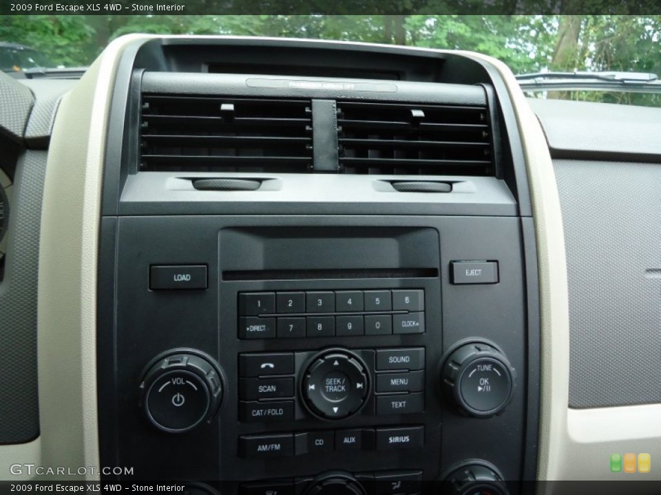 Stone Interior Controls for the 2009 Ford Escape XLS 4WD #53754837