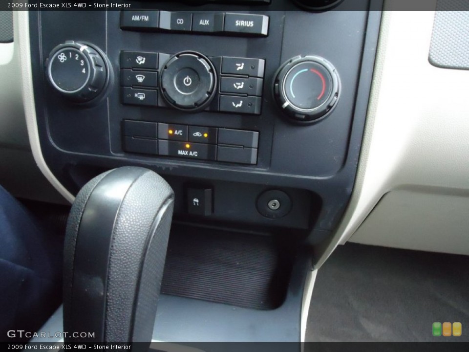 Stone Interior Controls for the 2009 Ford Escape XLS 4WD #53754843