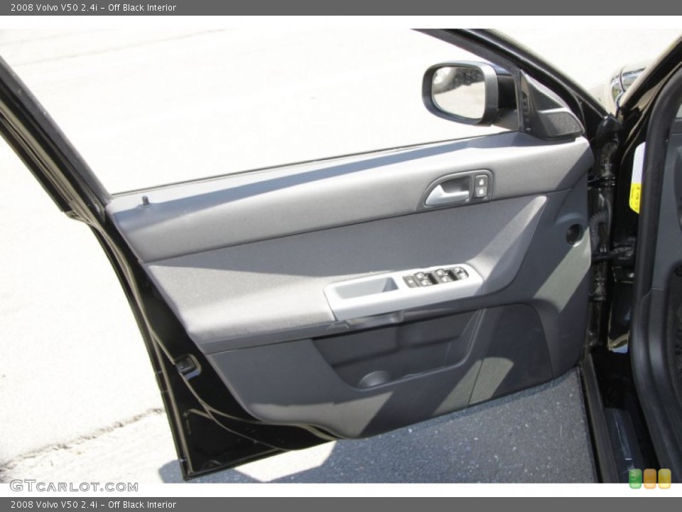 Off Black Interior Door Panel for the 2008 Volvo V50 2.4i #53755533