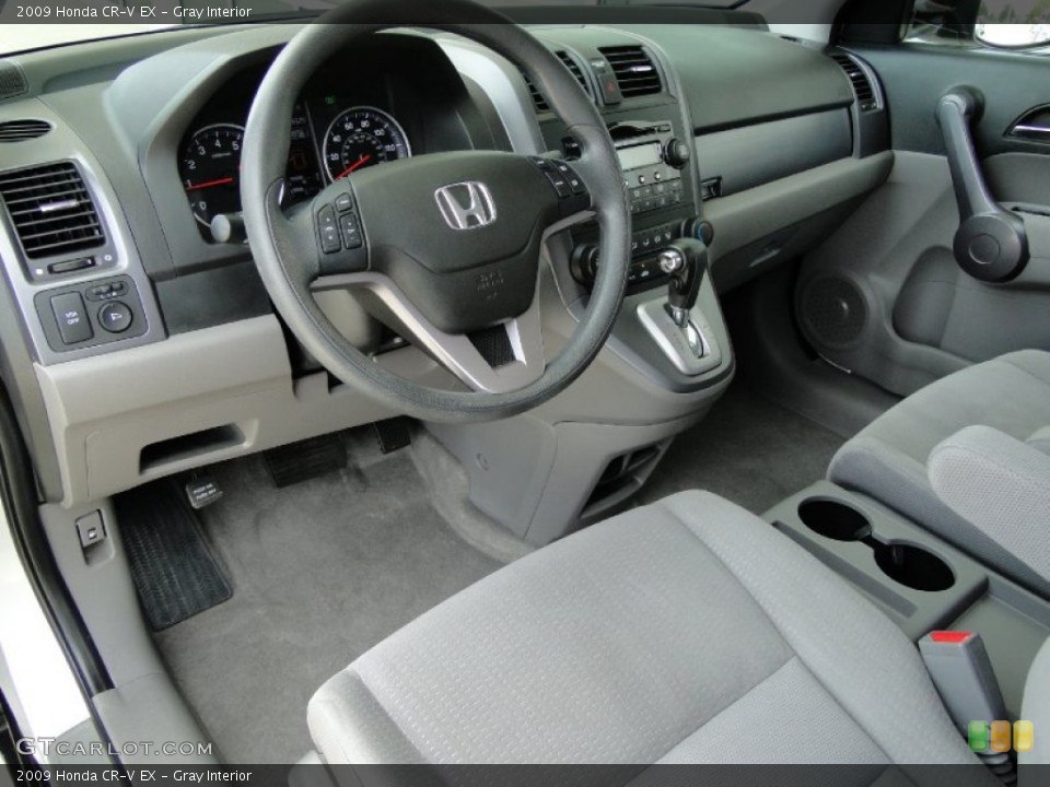 Gray Interior Photo for the 2009 Honda CR-V EX #53755758