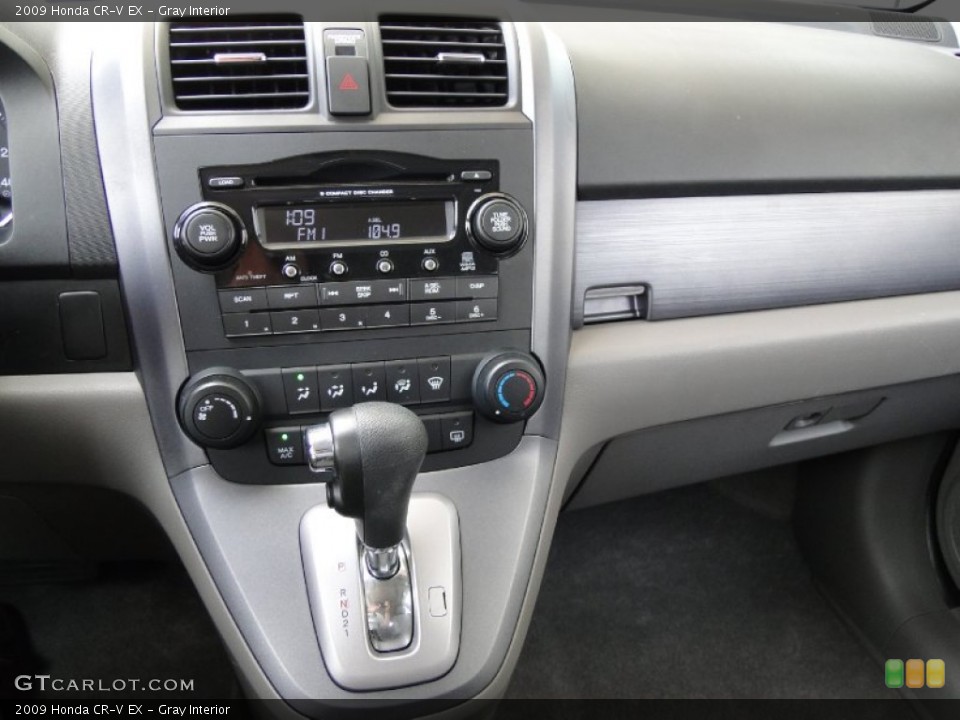 Gray Interior Controls for the 2009 Honda CR-V EX #53755812