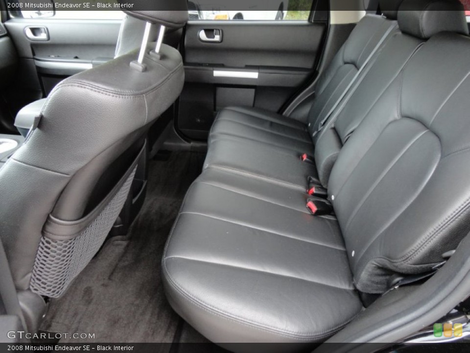 Black Interior Photo for the 2008 Mitsubishi Endeavor SE #53757854