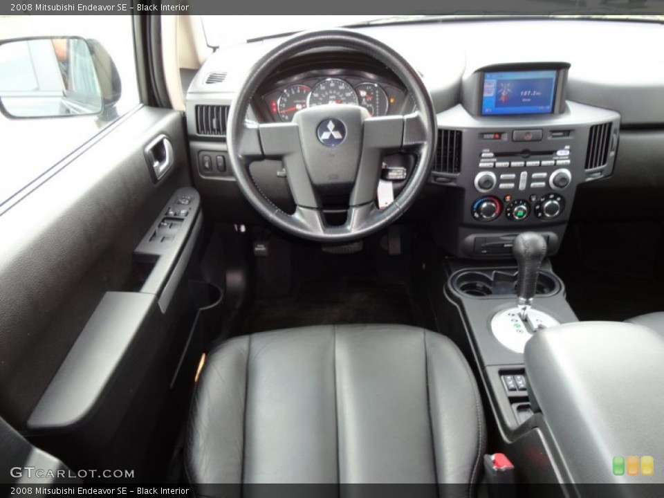 Black Interior Dashboard for the 2008 Mitsubishi Endeavor SE #53757860