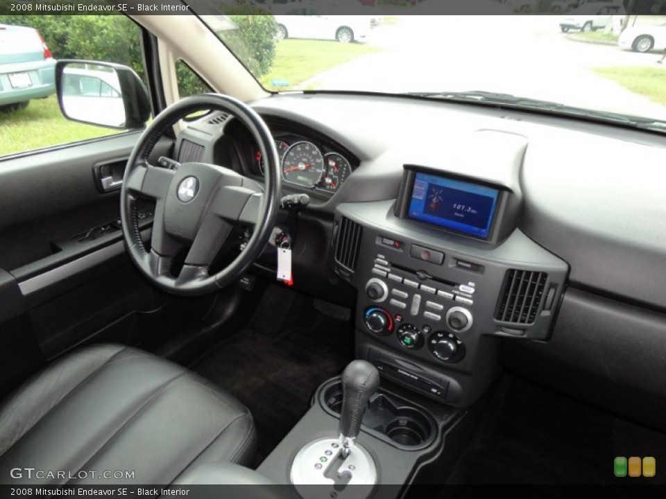 Black Interior Dashboard for the 2008 Mitsubishi Endeavor SE #53757905