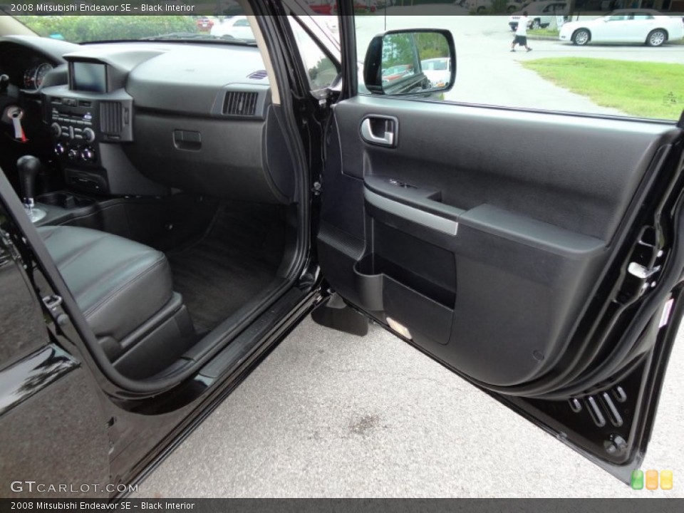Black Interior Door Panel for the 2008 Mitsubishi Endeavor SE #53757911