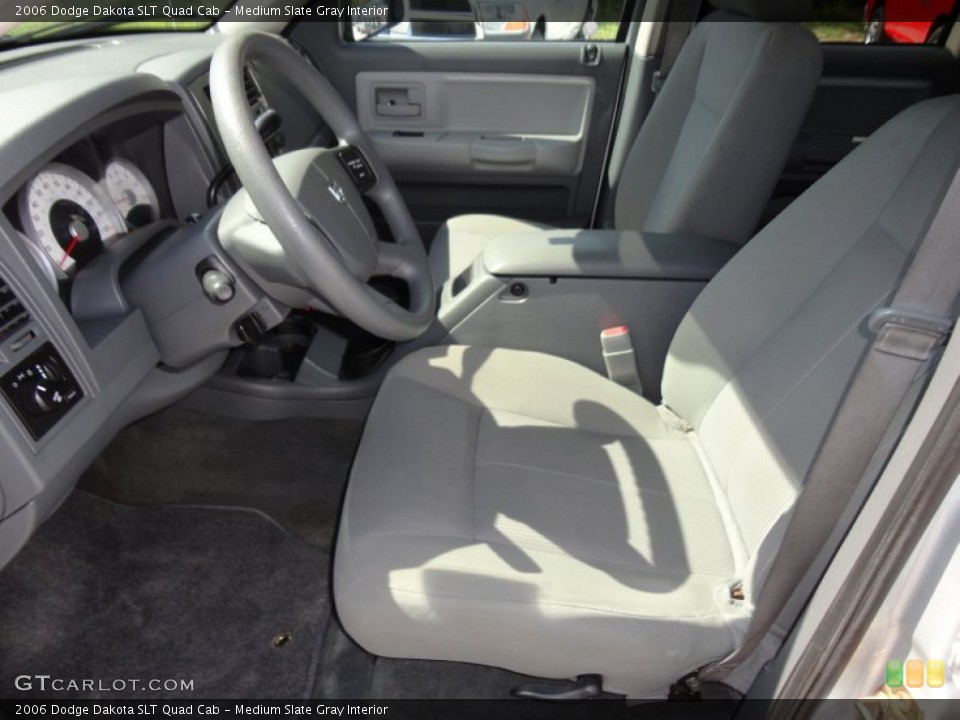Medium Slate Gray Interior Photo for the 2006 Dodge Dakota SLT Quad Cab #53760275