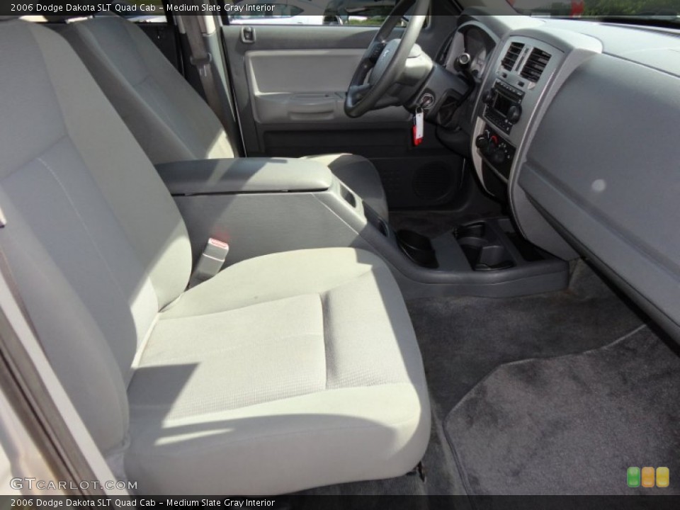 Medium Slate Gray Interior Photo for the 2006 Dodge Dakota SLT Quad Cab #53760341