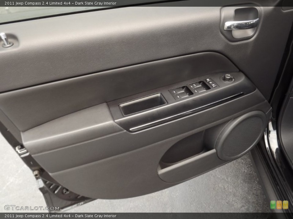 Dark Slate Gray Interior Door Panel for the 2011 Jeep Compass 2.4 Limited 4x4 #53760920