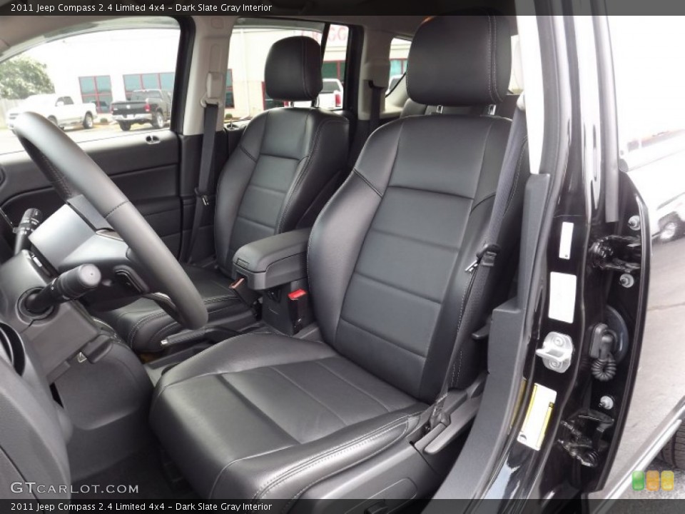 Dark Slate Gray Interior Photo for the 2011 Jeep Compass 2.4 Limited 4x4 #53760927