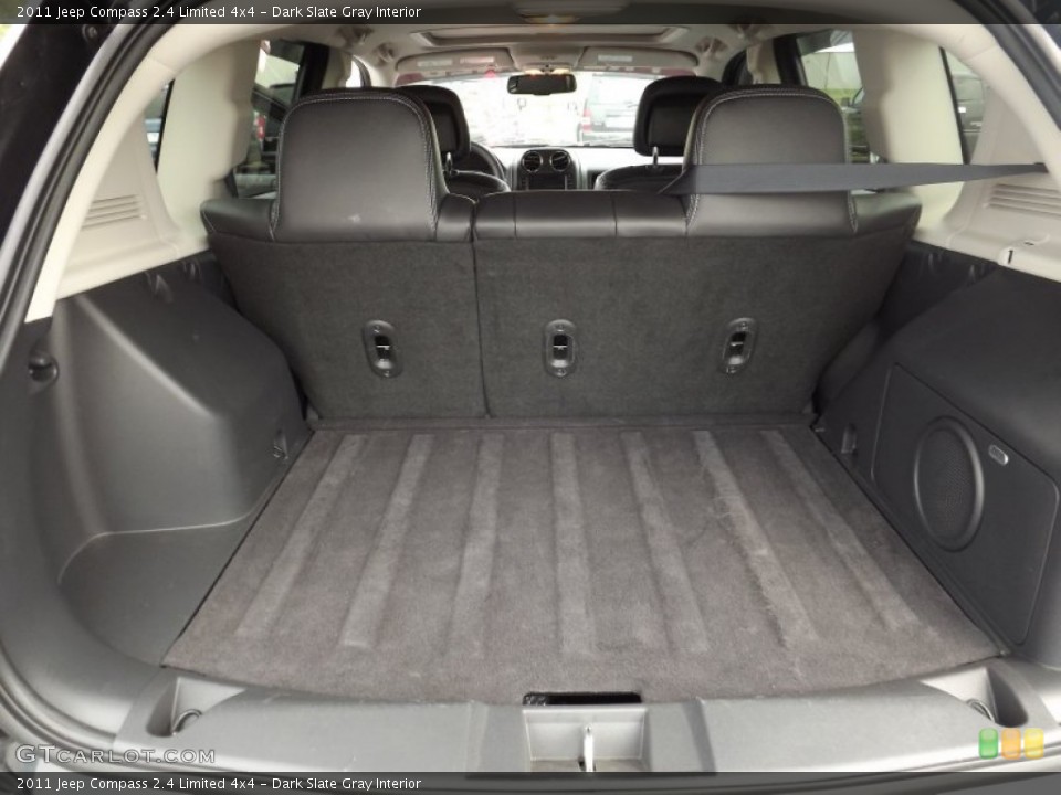 Dark Slate Gray Interior Trunk for the 2011 Jeep Compass 2.4 Limited 4x4 #53760941