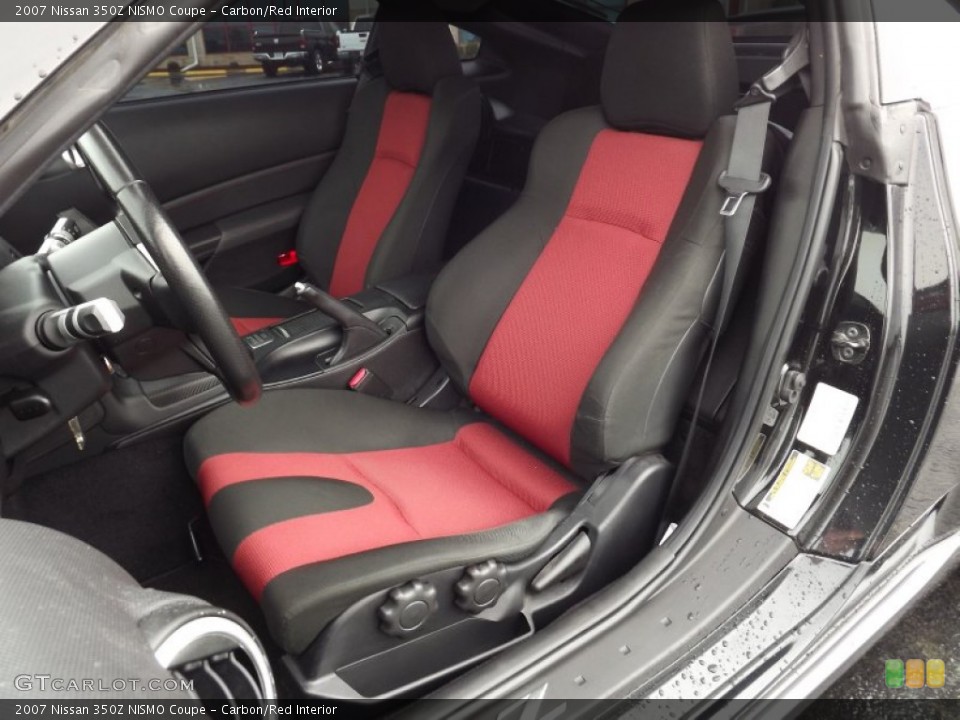 Carbon/Red Interior Photo for the 2007 Nissan 350Z NISMO Coupe #53761130